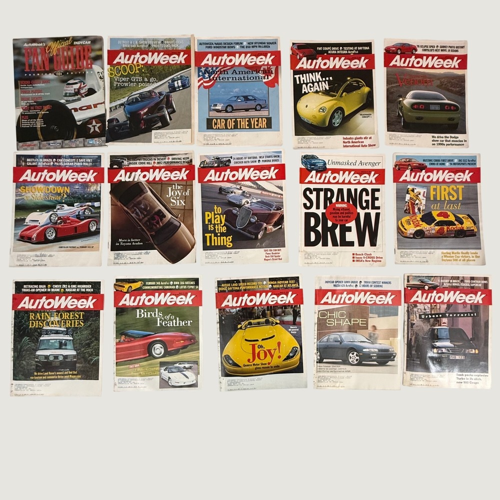AutoWeek Magazine 51 Consecutive Issues 1994 + Fan Guide Racing Car Culture - Picture 4 of 7